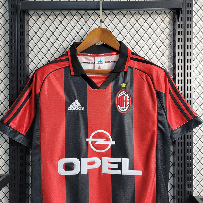 Retro 1998-99 AC Milan Home SHEVCHENKO ALBERTINI BOBAN BIERHOFF MALDINI Football jersey