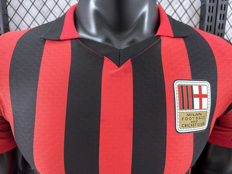 Player 2024-25 AC Milan 125th Anniversary Goalkeeper Football jersey