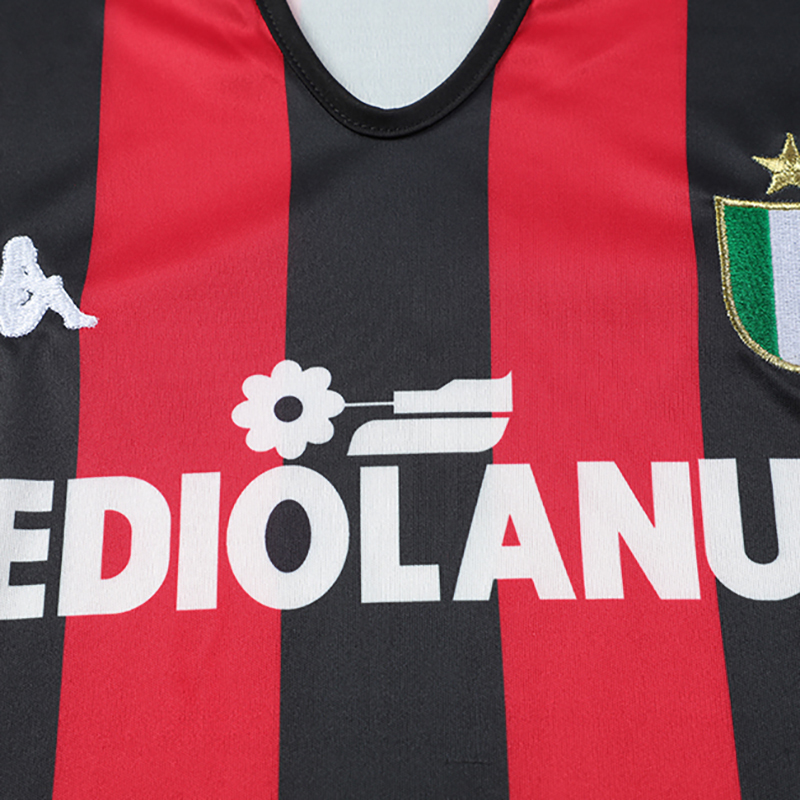 Retro 1988-89 AC Milan (LS) Home Football jersey retro