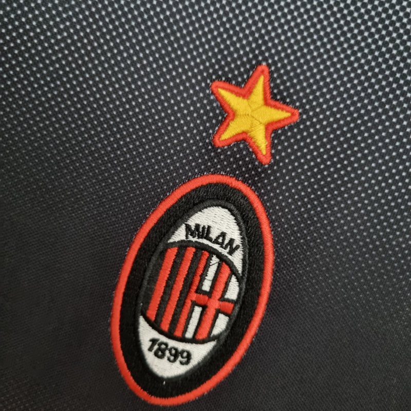 Retro 1995-96 AC Milan Training Black Football jersey retro