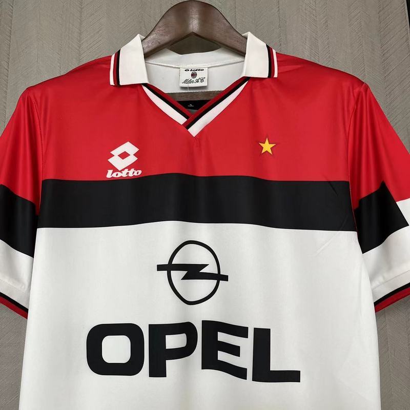 Retro 1994-95 AC Milan away Football jersey retro