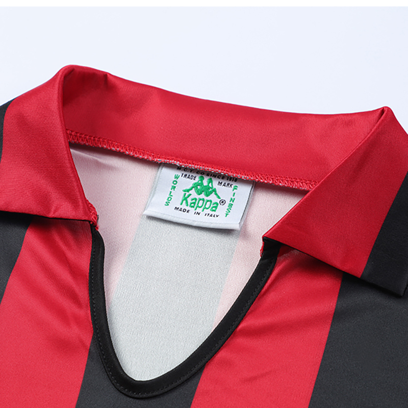 Retro 1988-89 AC Milan (LS) Home Football jersey retro