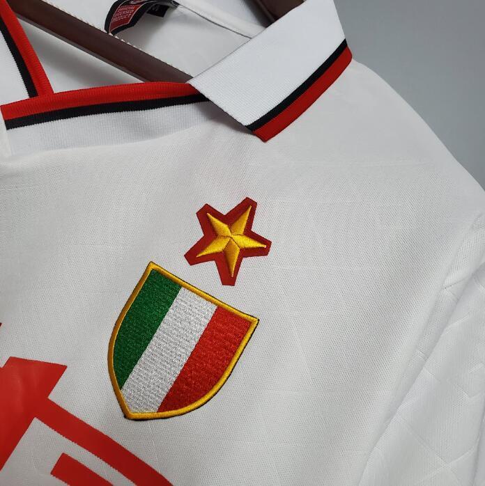 Retro 1993-94 AC Milan away Football jersey retro
