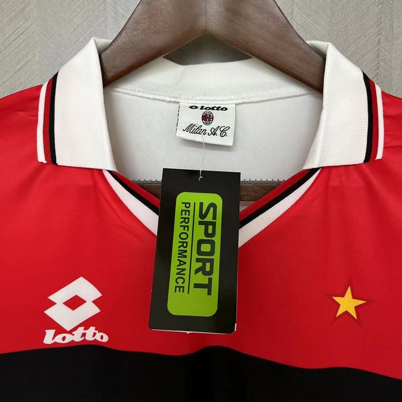 Retro 1994-95 AC Milan away Football jersey retro