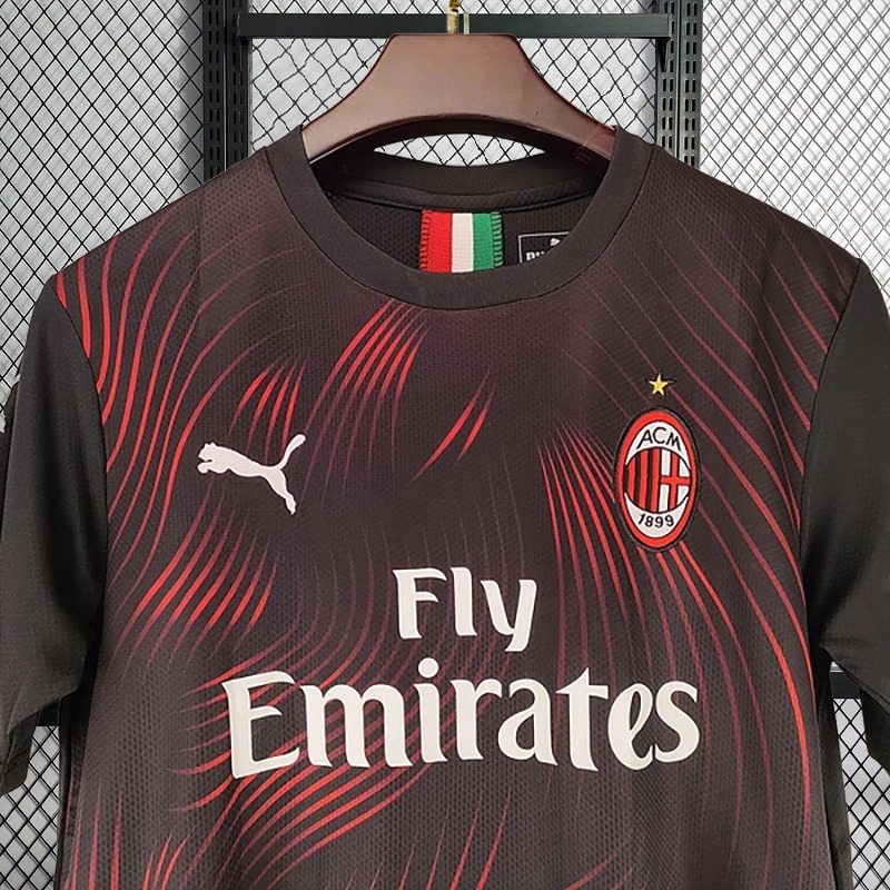 Retro 2019-20 AC Milan Away game football jersey retro