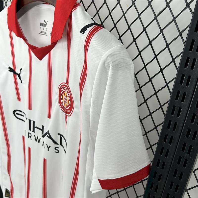 2025-26 Girona home jersey this season Football jersey