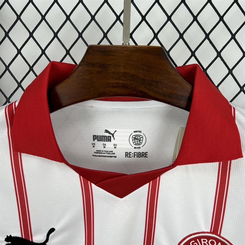 2025-26 Girona home jersey this season Football jersey