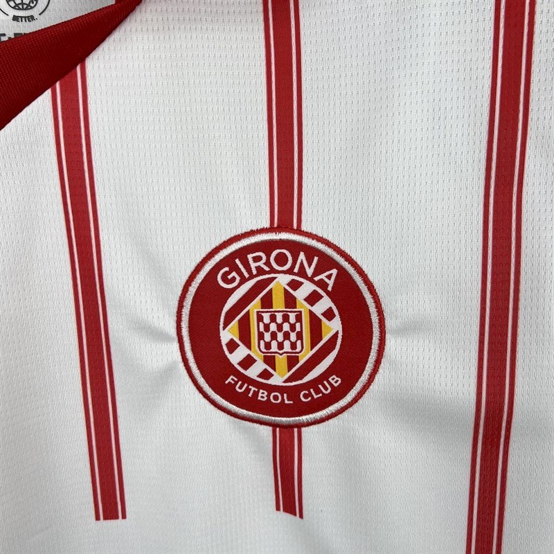 2025-26 Girona home jersey this season Football jersey