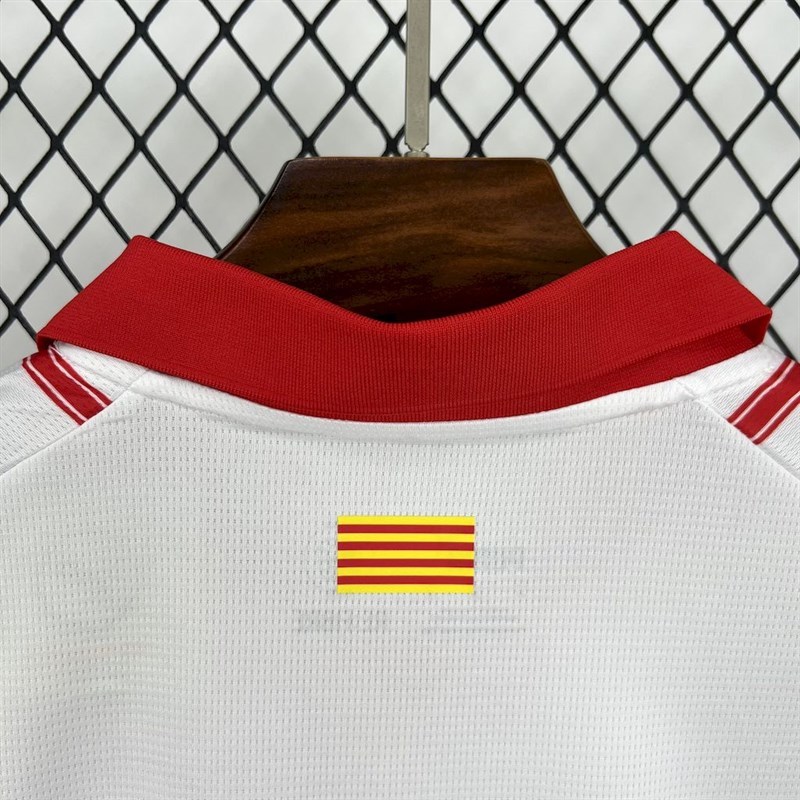 2025-26 Girona home jersey this season Football jersey
