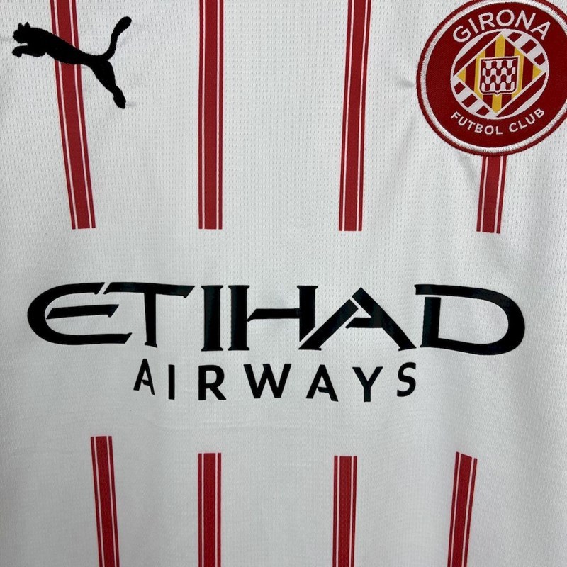 2025-26 Girona home jersey this season Football jersey