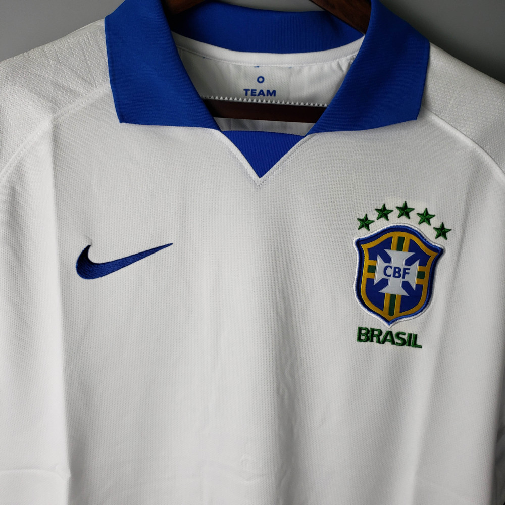 retro 2019 Brazil Away football jersey retro