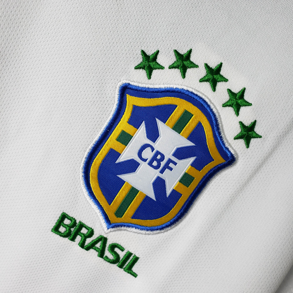 retro 2019 Brazil Away football jersey retro