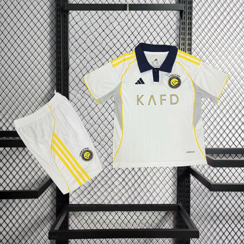2025-26 Al Nassr Third Away Kids Football jersey