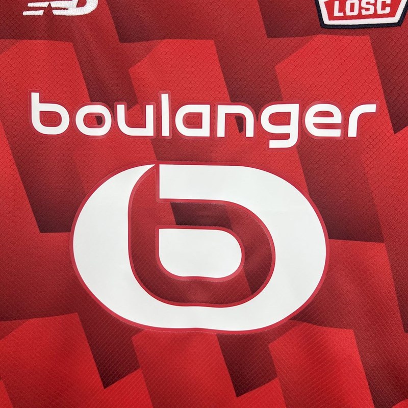 2025-26 Lille OSC season home Football jersey