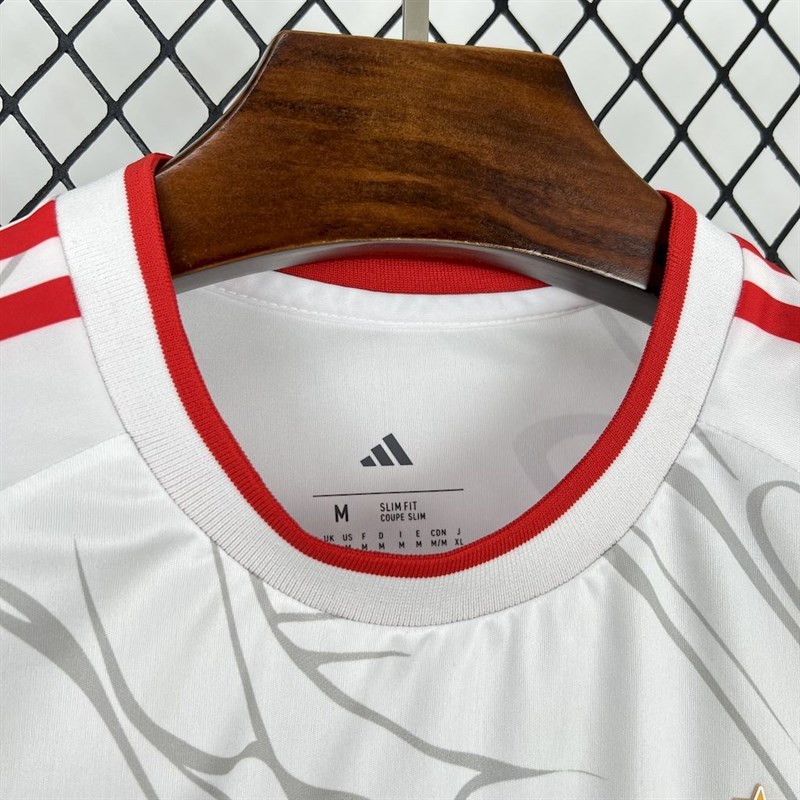 2025-26 Benfica White concept version Football jersey