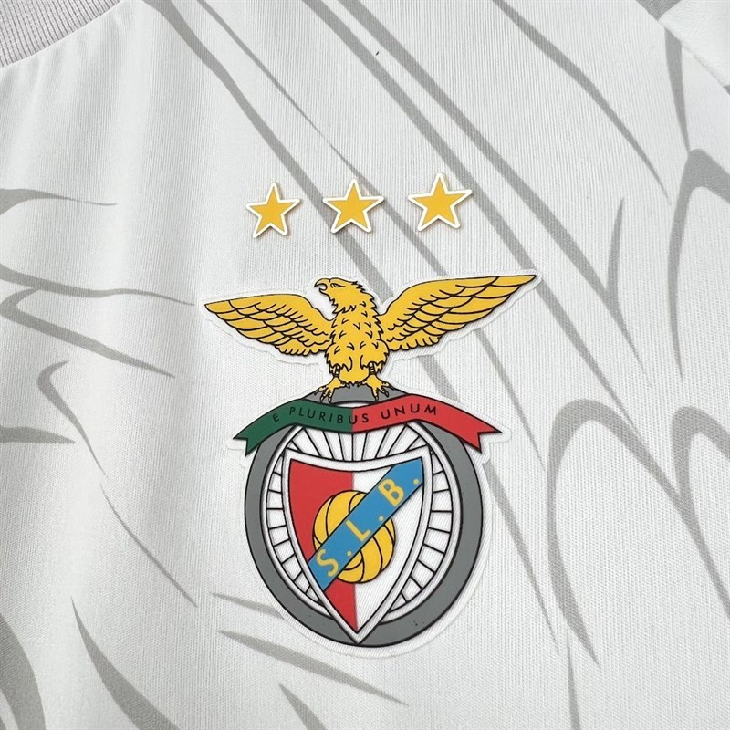 2025-26 Benfica White concept version Football jersey