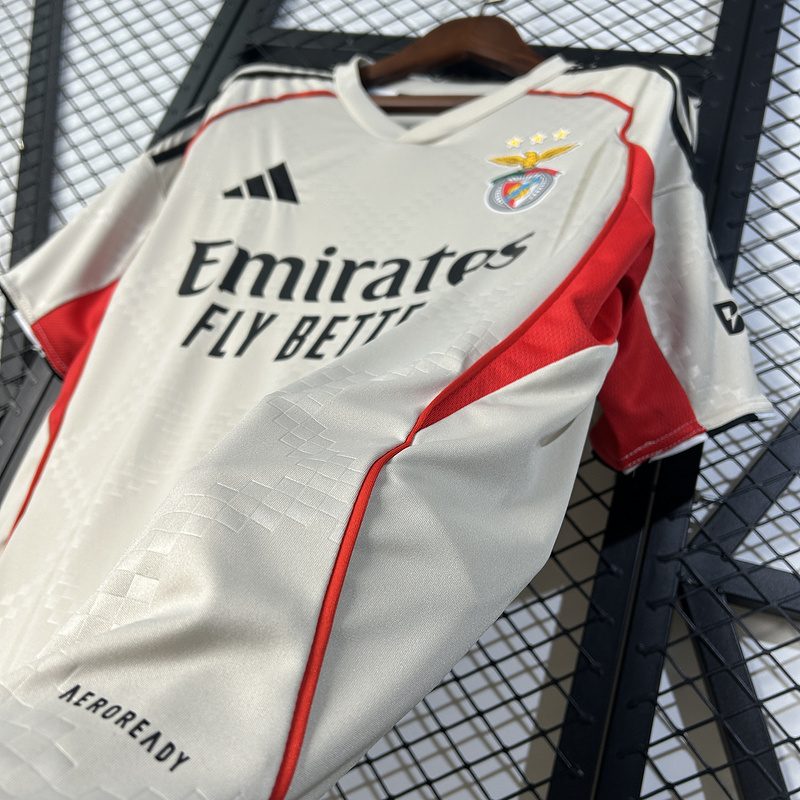 2025-26 Benfica Away Football jersey