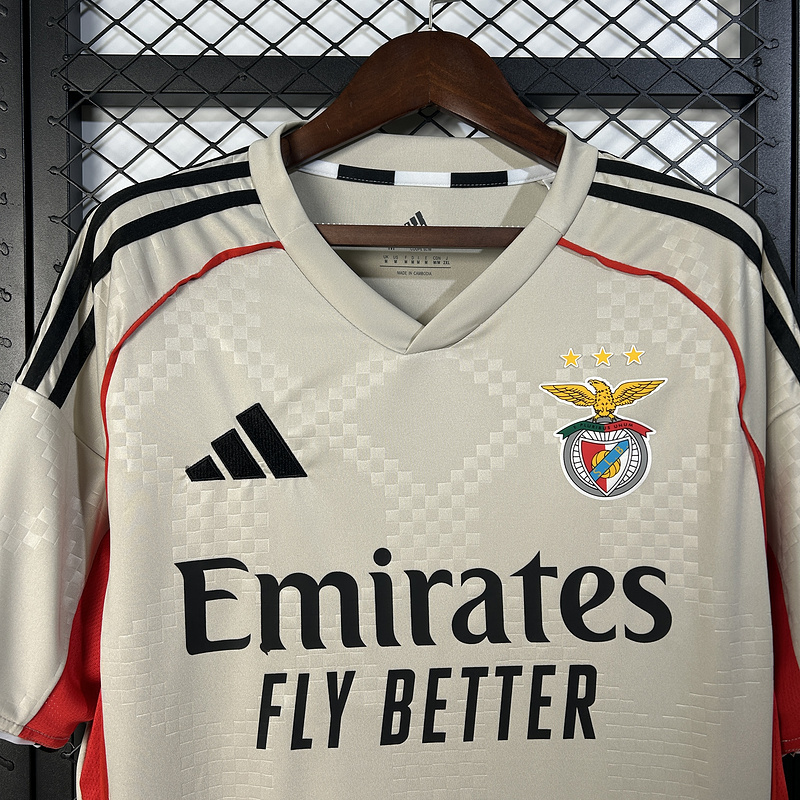 2025-26 Benfica Away Football jersey