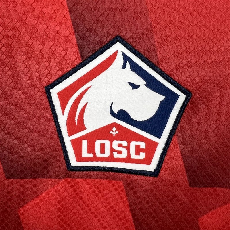 2025-26 Lille OSC season home Football jersey