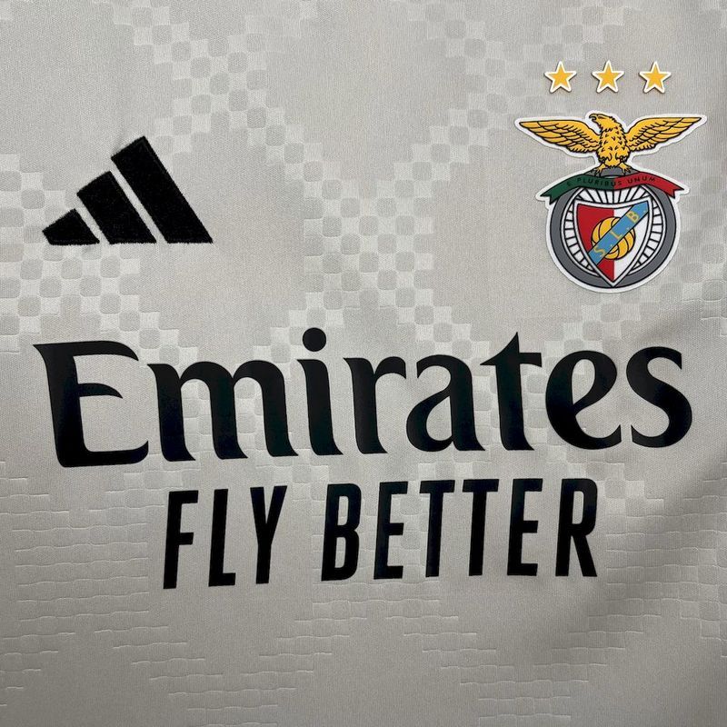2025-26 Benfica Away Kids Football jersey