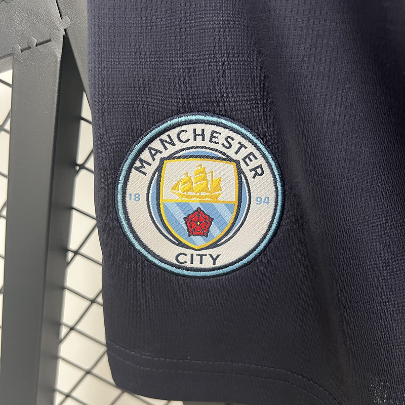 2025-26 shorts  Manchester City Black Shorts
