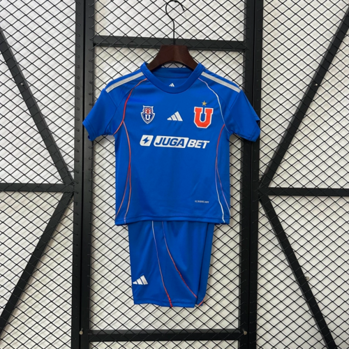2025-26 University of Chile Children's Football Jersey Set