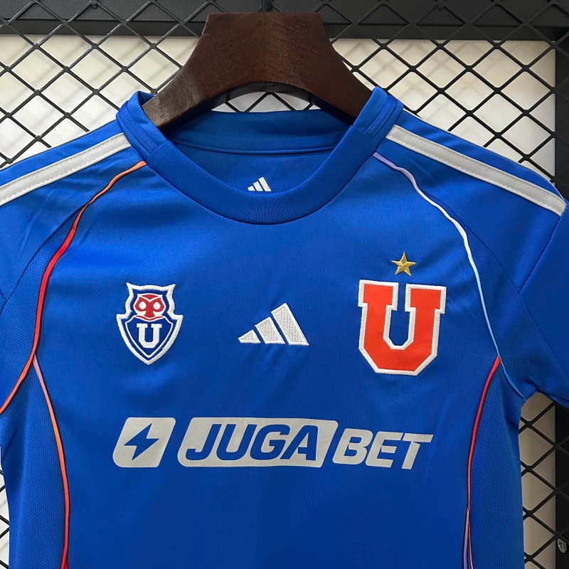 2025-26 University of Chile Children's Football Jersey Set