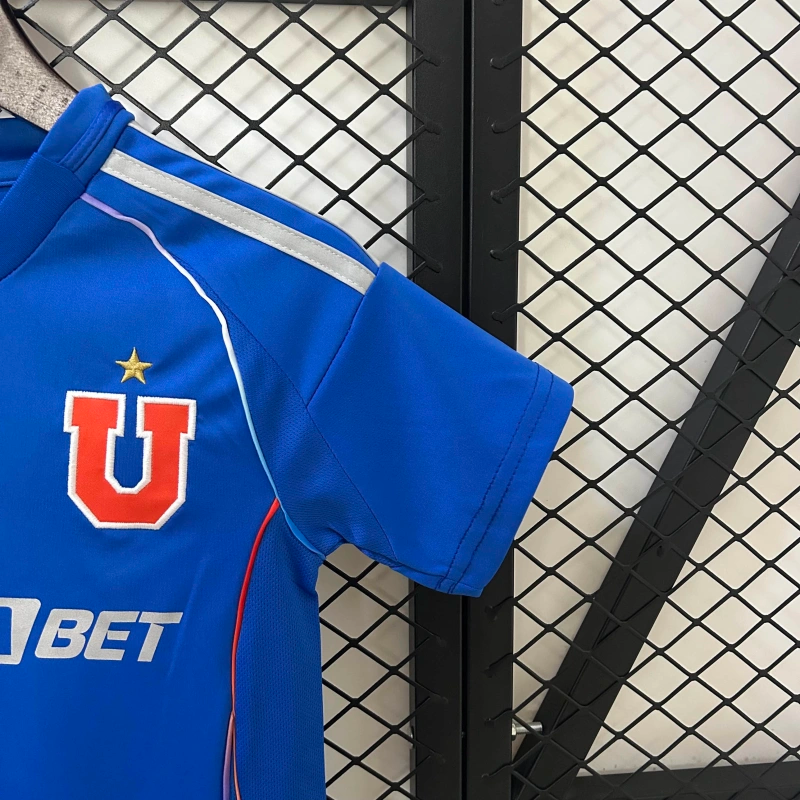2025-26 University of Chile Children's Football Jersey Set