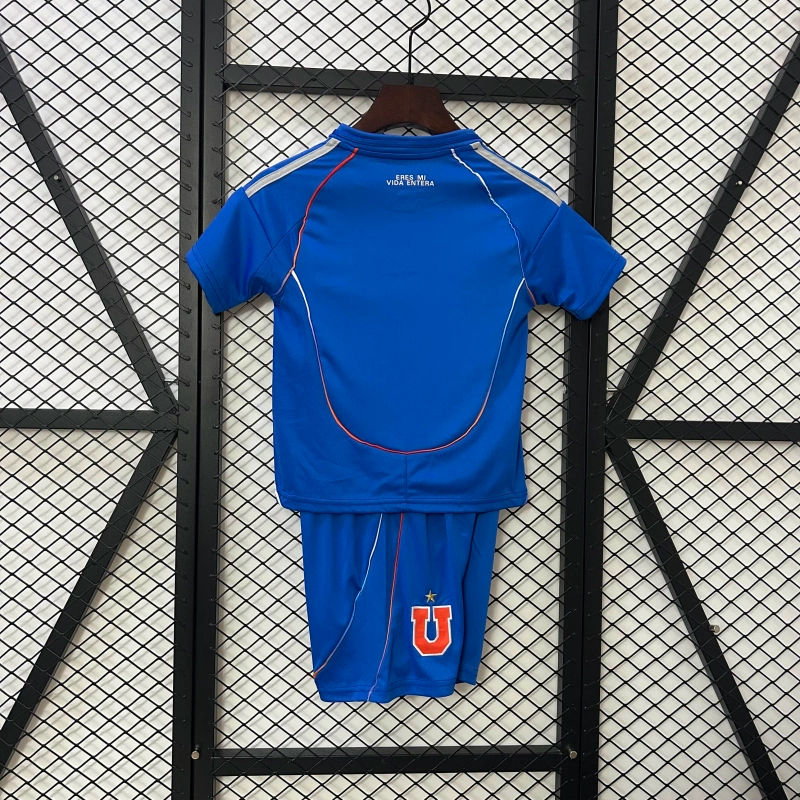 2025-26 University of Chile Children's Football Jersey Set