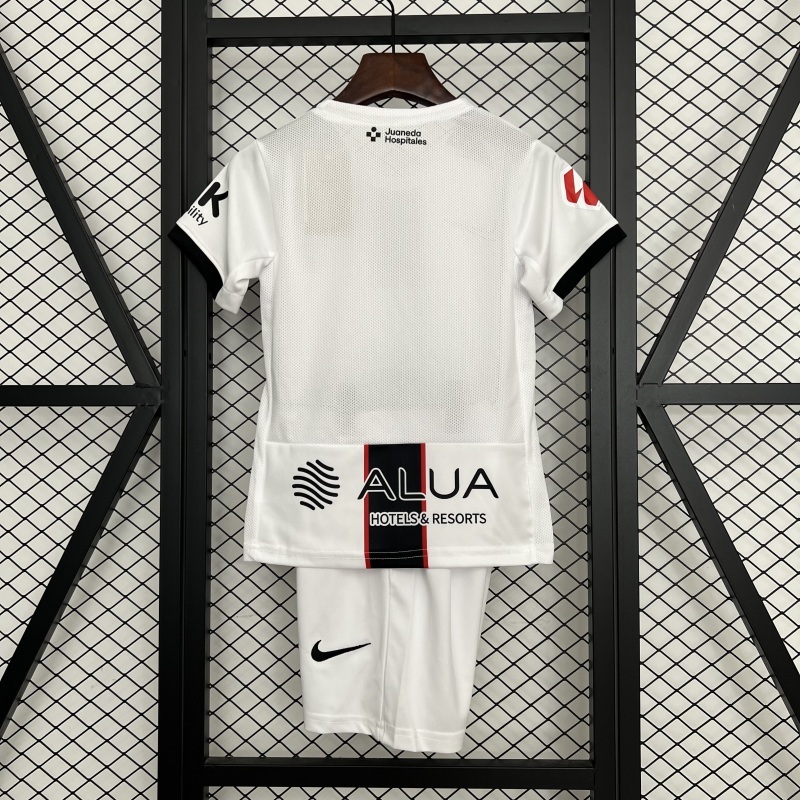 2025-26 Kids RCD Mallorca Away Size Football jersey