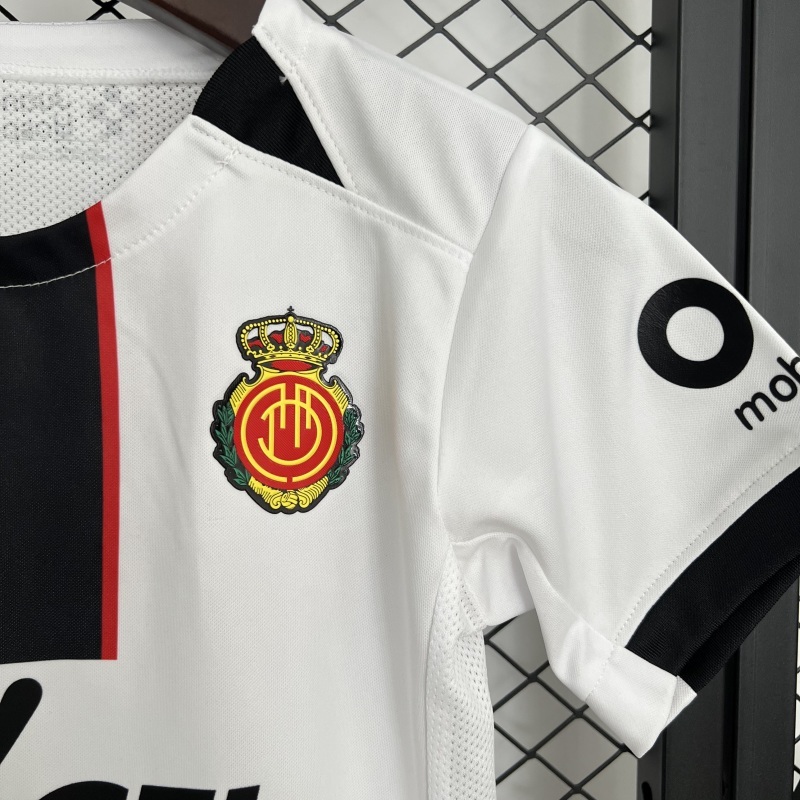2025-26 Kids RCD Mallorca Away Size Football jersey