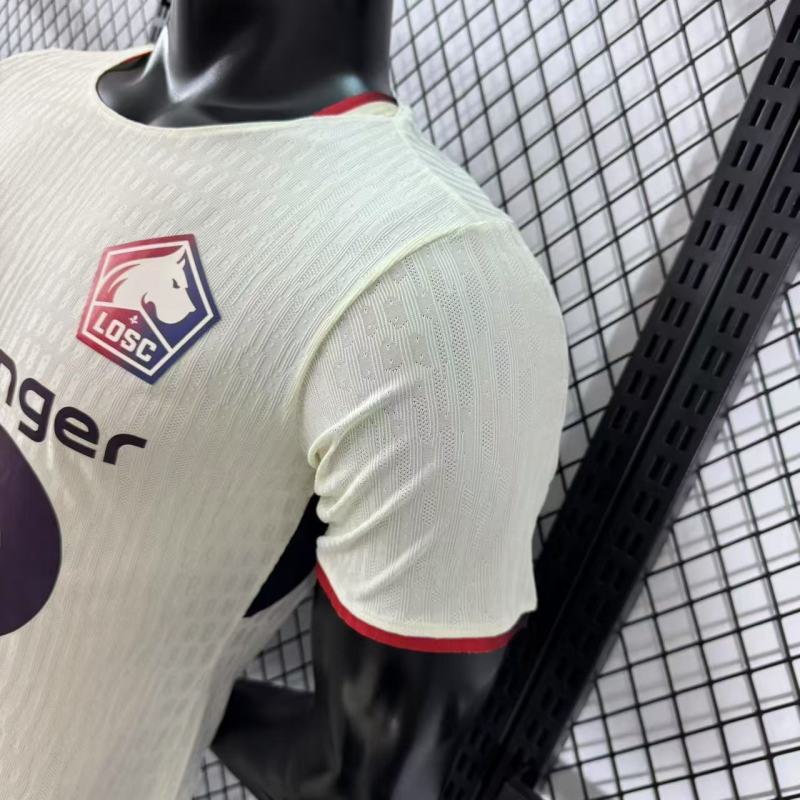 Player 2025-26 Lille Away football jersey