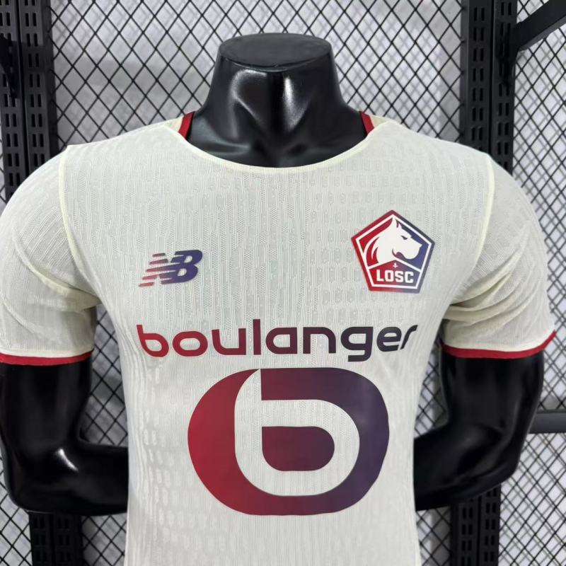 Player 2025-26 Lille Away football jersey