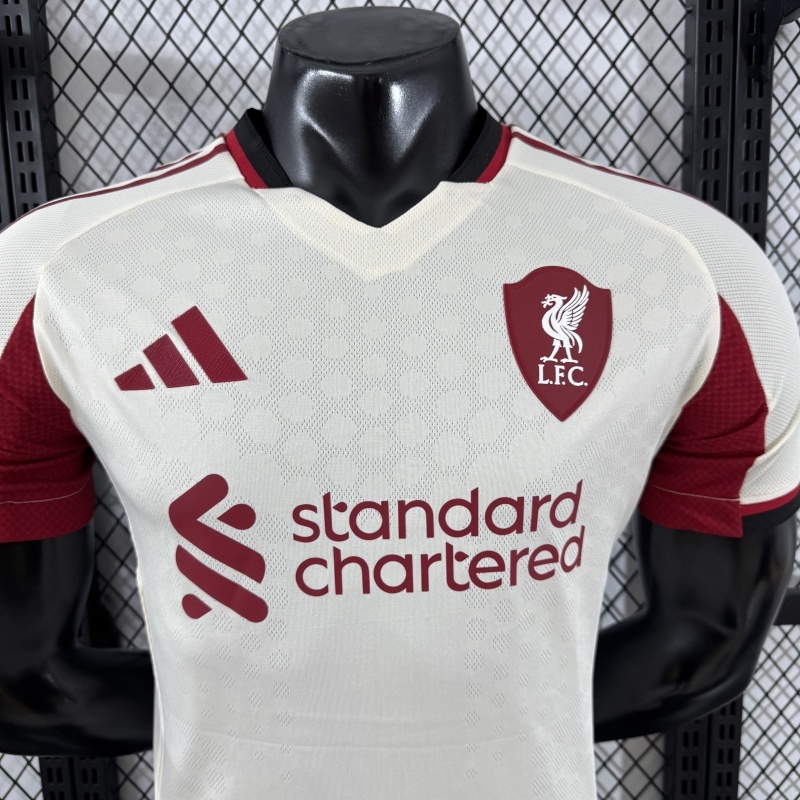 Player 2025-26 Liverpool Away Football jersey