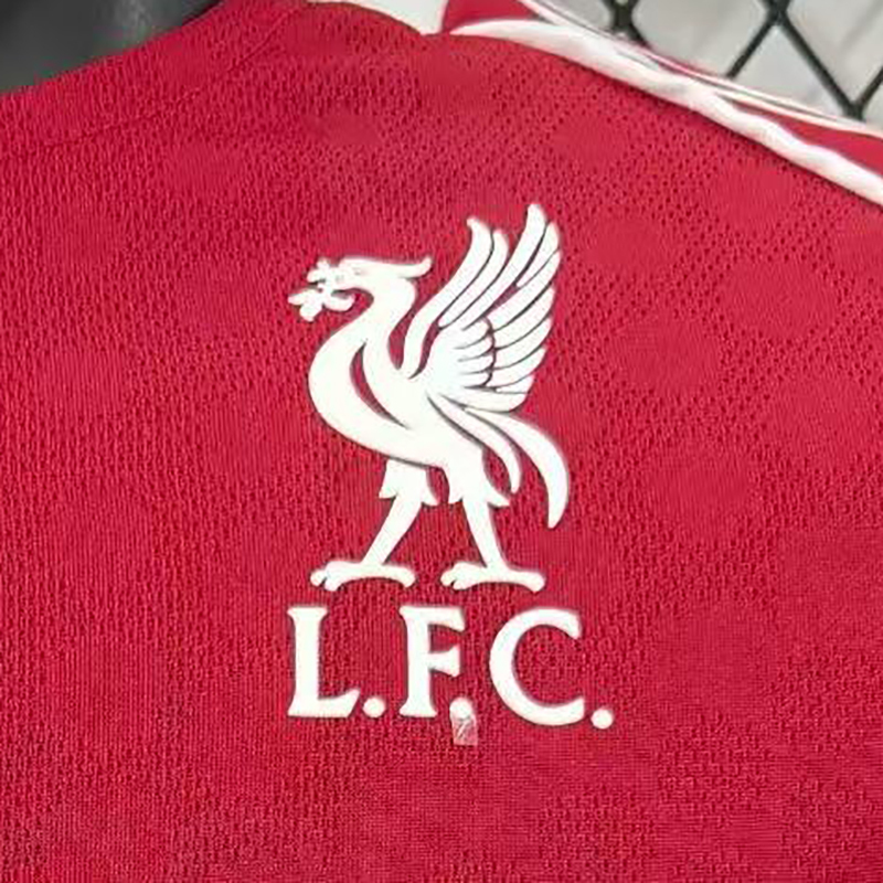 Player 2025-26 Liverpool Home Long sleeves Football jersey