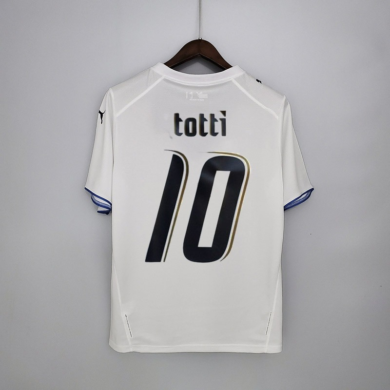 Retro Italy 2006 Home CANNAVARO TOTTI PIRLO DEL PIERO MATERAZZI Football jersey retro