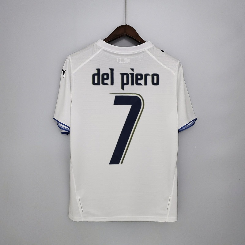 Retro Italy 2006 Home CANNAVARO TOTTI PIRLO DEL PIERO MATERAZZI Football jersey retro