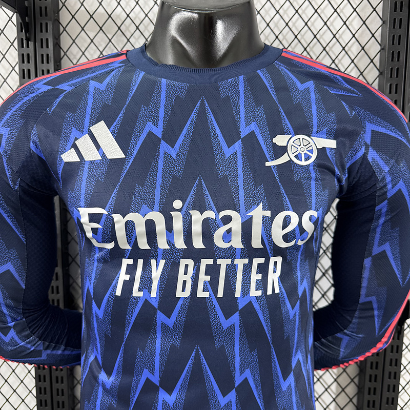Player 2025-26 Arsenal Away Long Sleeve Football jersey