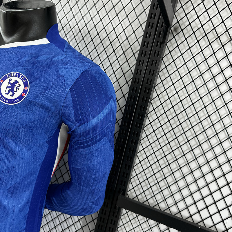 Player 2025-26 Chelsea Home Long sleeve Football jersey