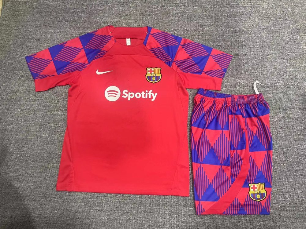 2024-25 Barcelona training short-sleeved suit