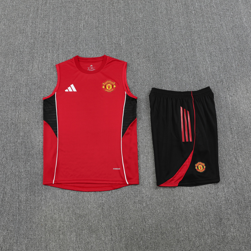 2025-26 Manchester United Sleeveless Vest Training Wear