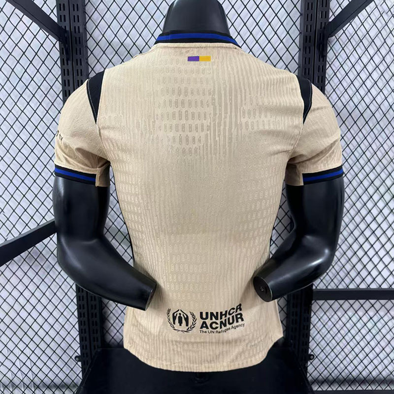Player 2025-26 Barcelona Away PLAY Football jersey