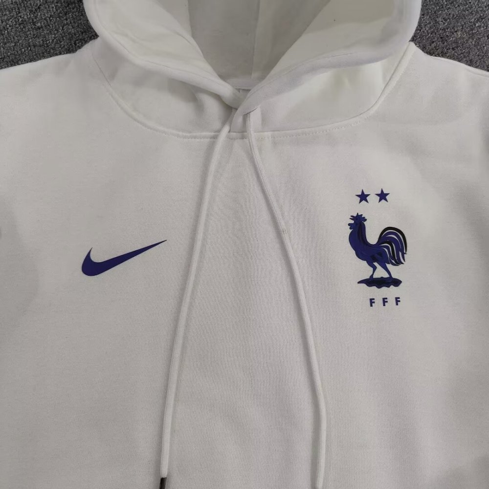 2024/25 France white casual sweater