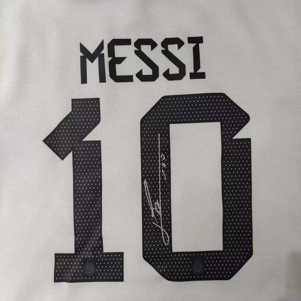 2024/25 Messi Argentina Casual Sweater White