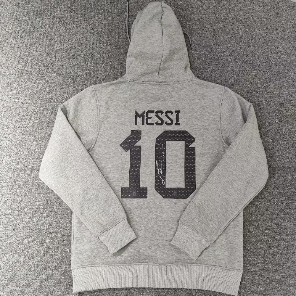 2024/25 Messi Argentina Casual Sweater Grey