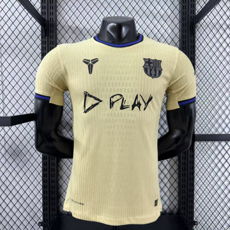 Player 2025-26 Barcelona Away PLAY Football jersey