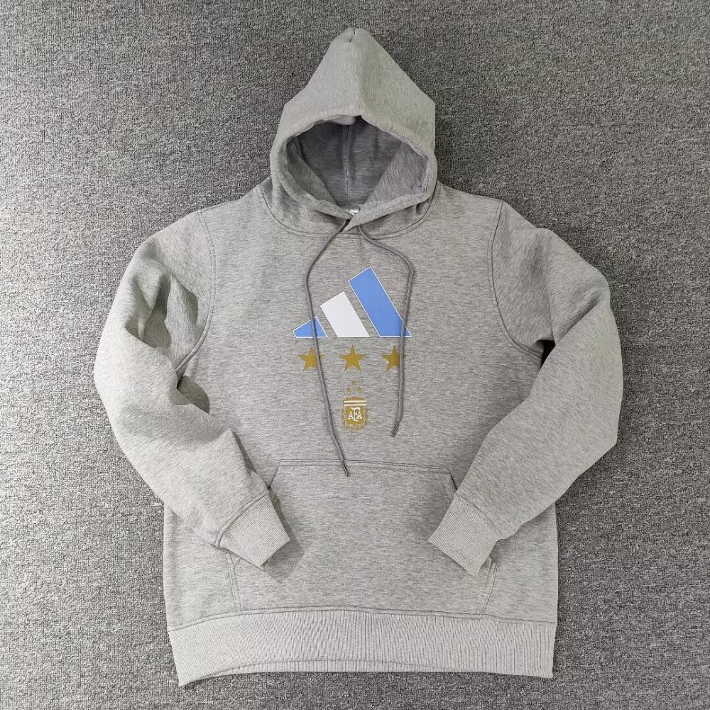 2024/25 Messi Argentina Casual Sweater Grey