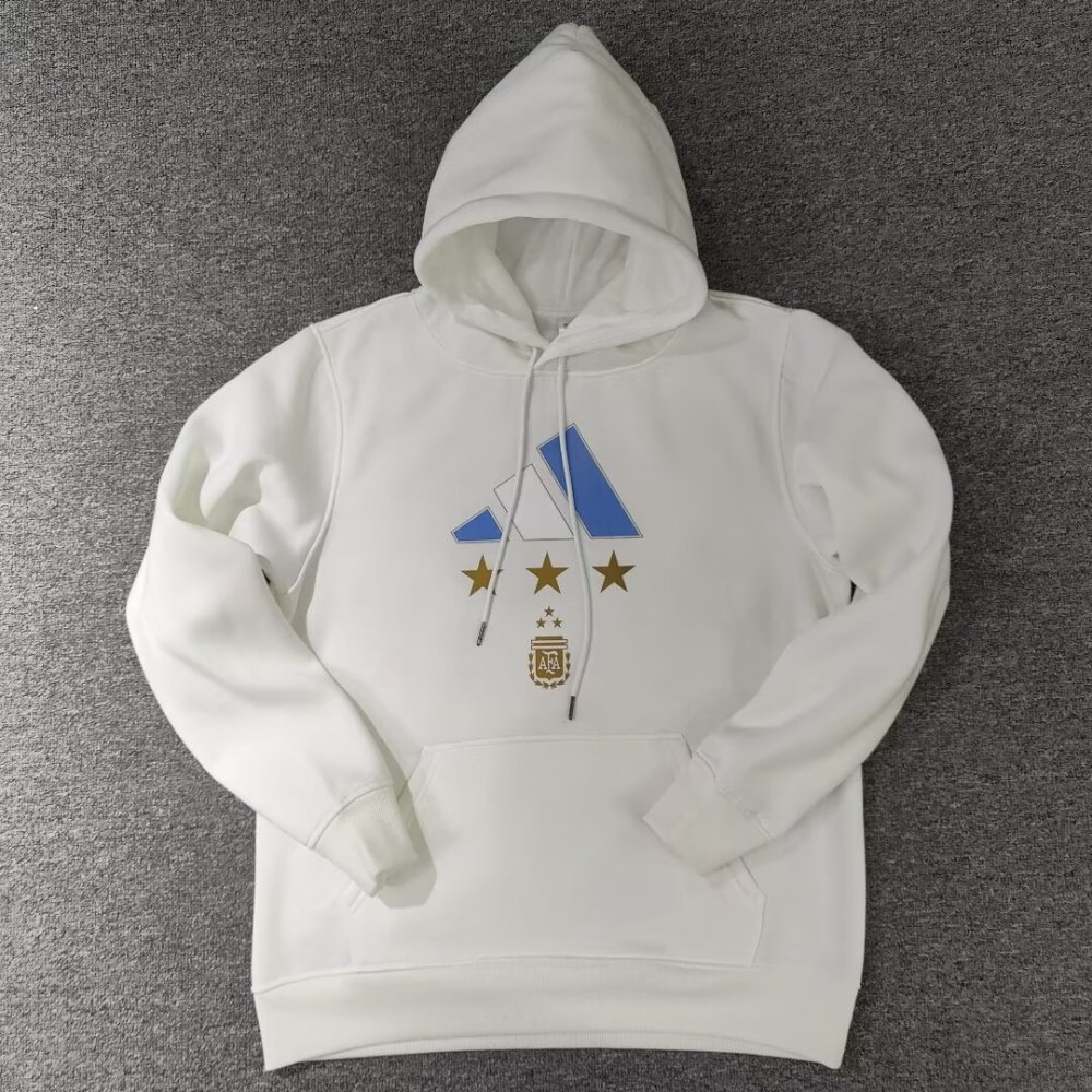 2024/25 Messi Argentina Casual Sweater White