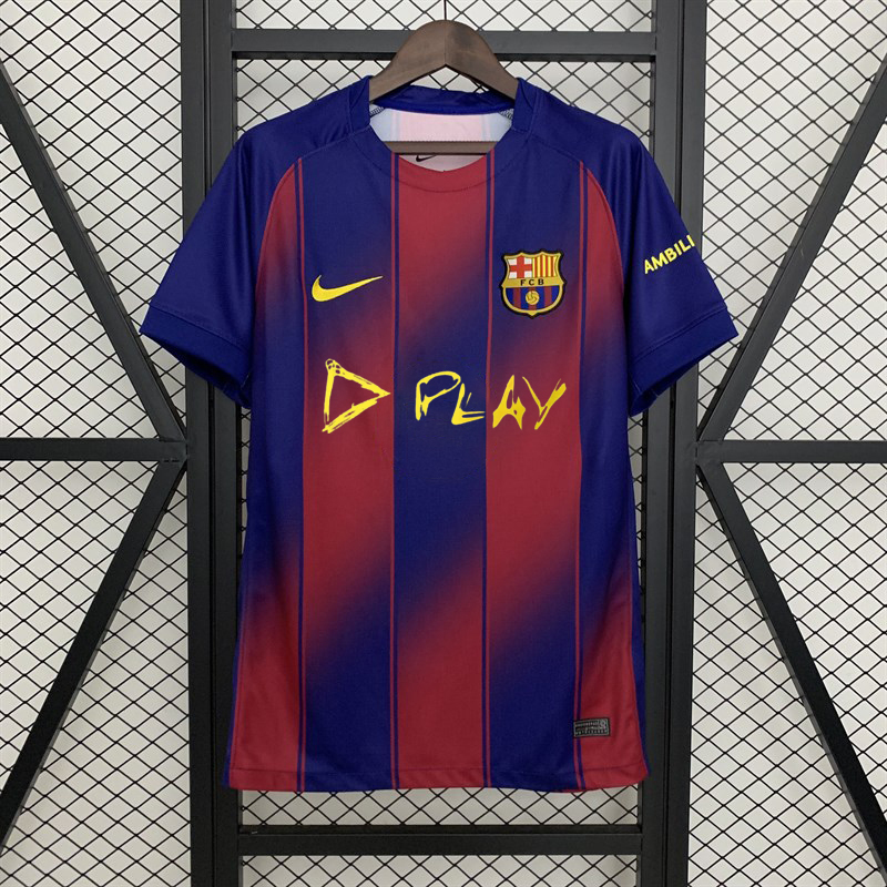 2025-26 Barcelona Home PLAY Football jersey