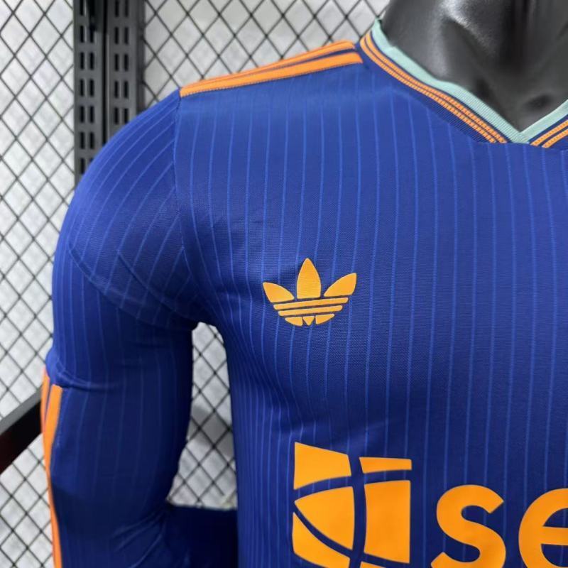 Player 2025-26 Newcastle United Third Away Long sleeves Football jersey
